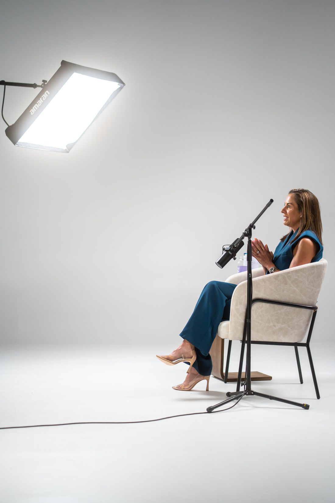 Solo recording session